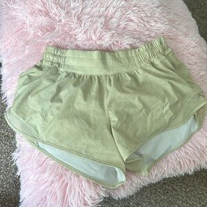 Pastel yellow hotty hots Lulu shorts